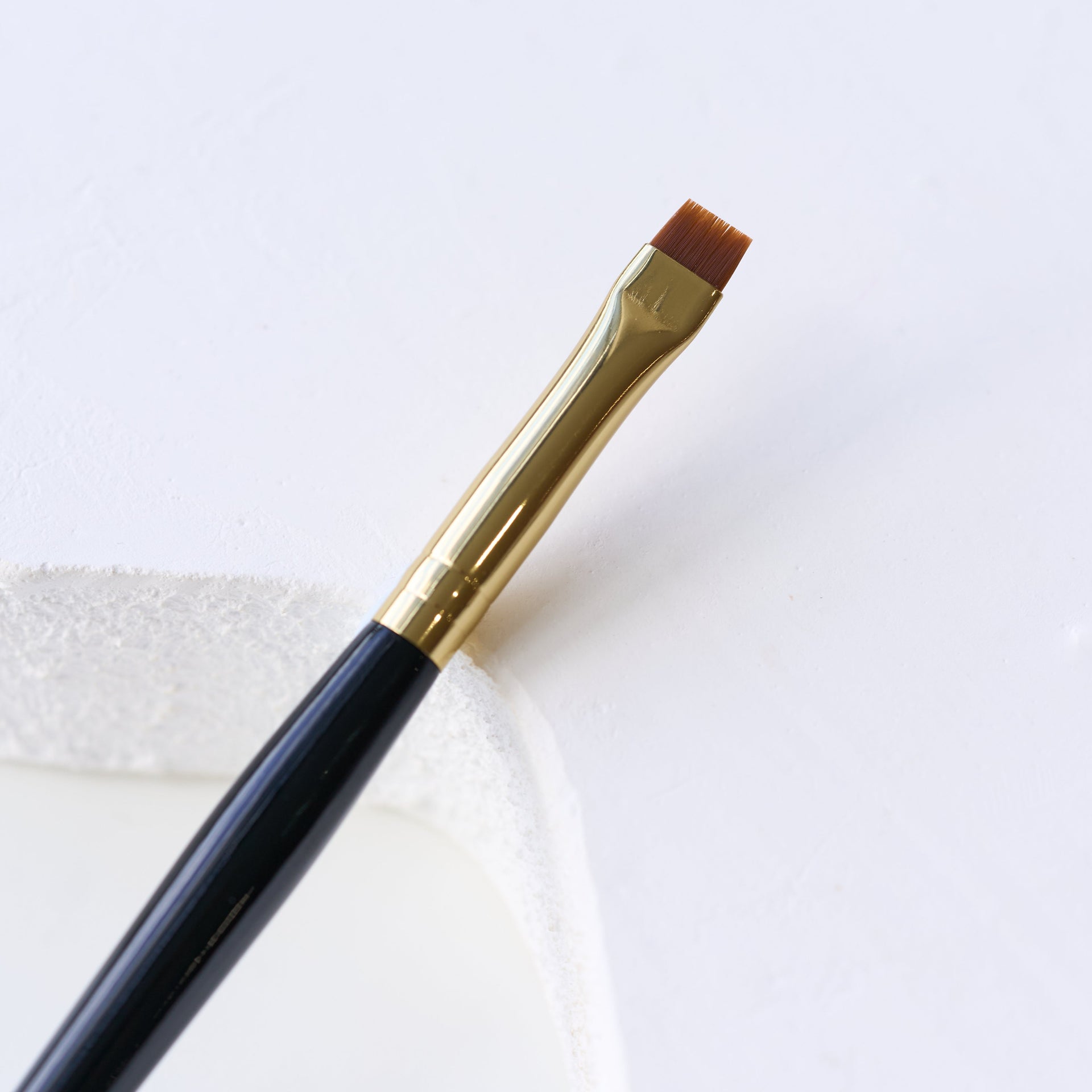 Black & Gold Brush - Flat