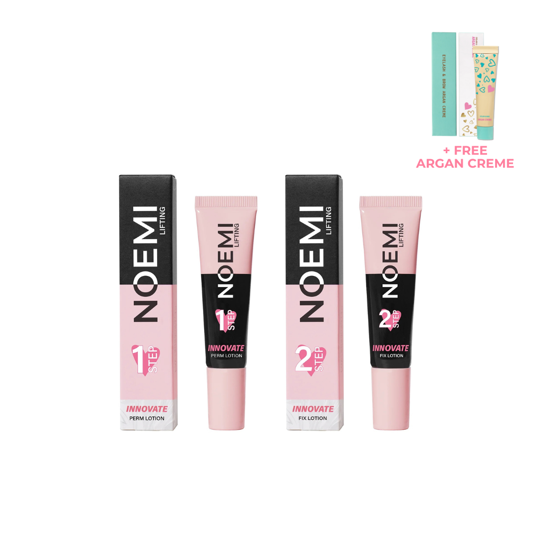 Noemi - NEW Innovate Cysteamine Lash Lifting & Lamination SET (Step 1 & 2 + FREE ARGAN CREME)